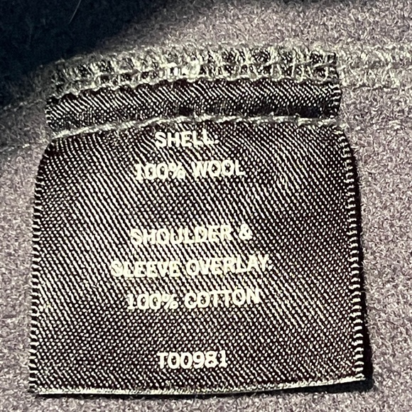 Great Triple Aught Design Grey & Black 100% Wool Signal Field Shirt/Jacket - L - Picture 4 of 10